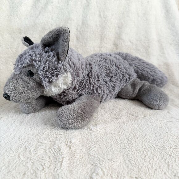 Bass Pro Shop Wildlife Artists Grey Wolf Plush Floppy Toy Realistic Stuffed - Picture 1 of 6